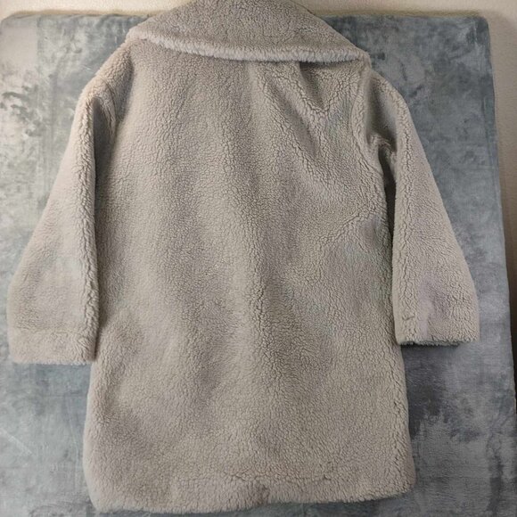 Abercrombie & Fitch The A&F Teddy Coat FLaw S Grunge Mob Wife Heavy Maximalism - Picture 6 of 9